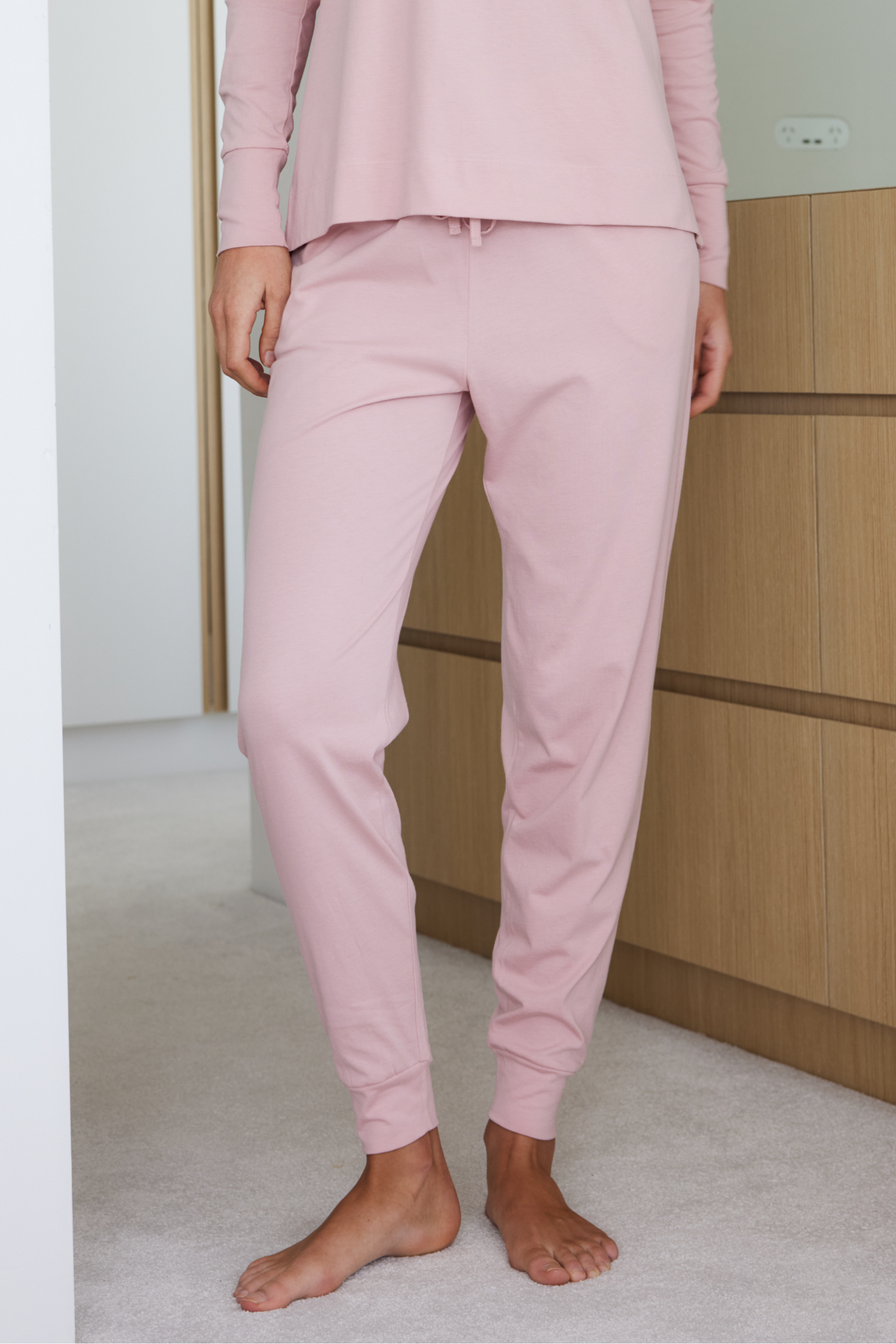 Jogger PJ set - Dusty pink