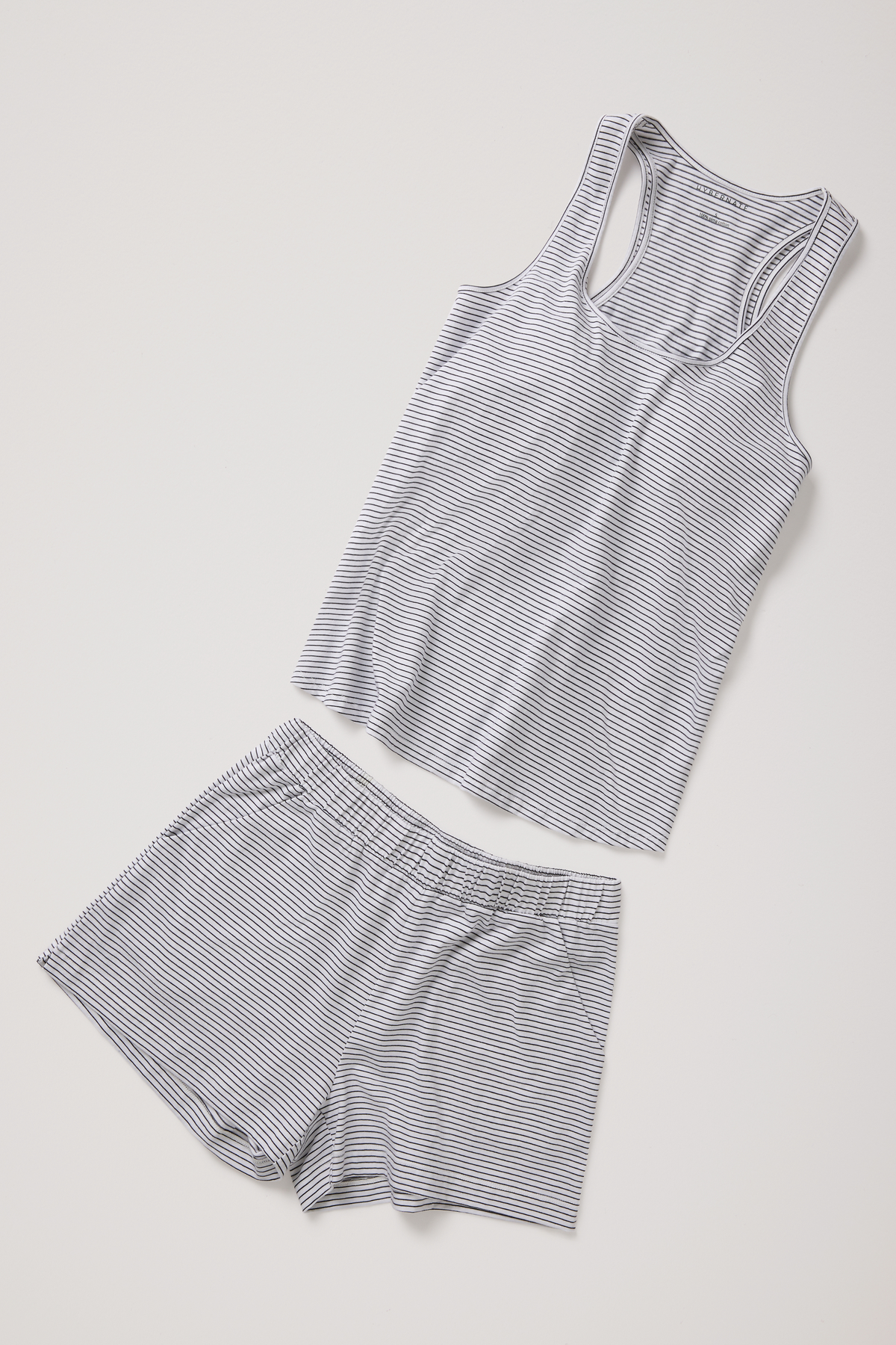 Sleep shorts - Navy stripe