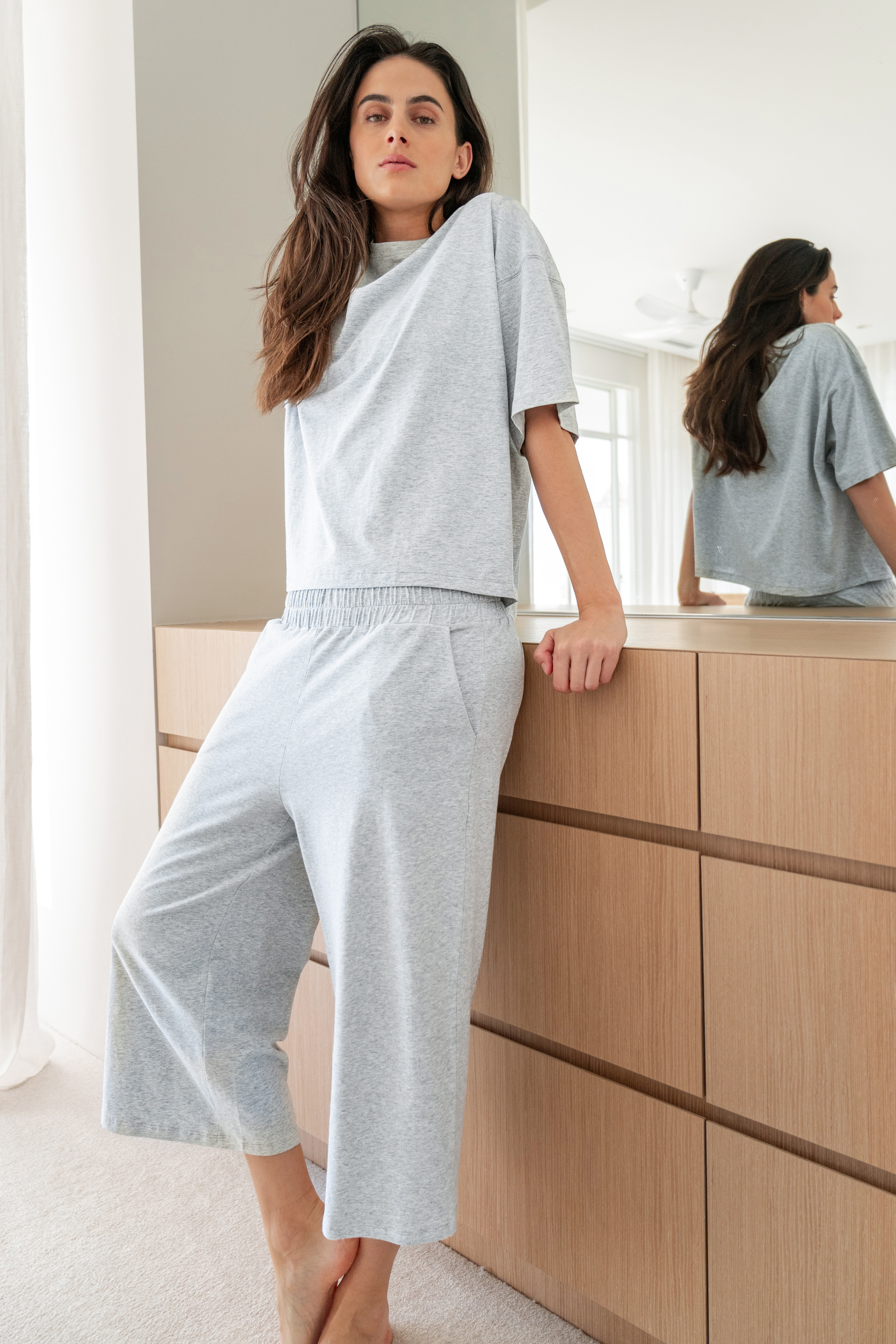Cropped PJ set