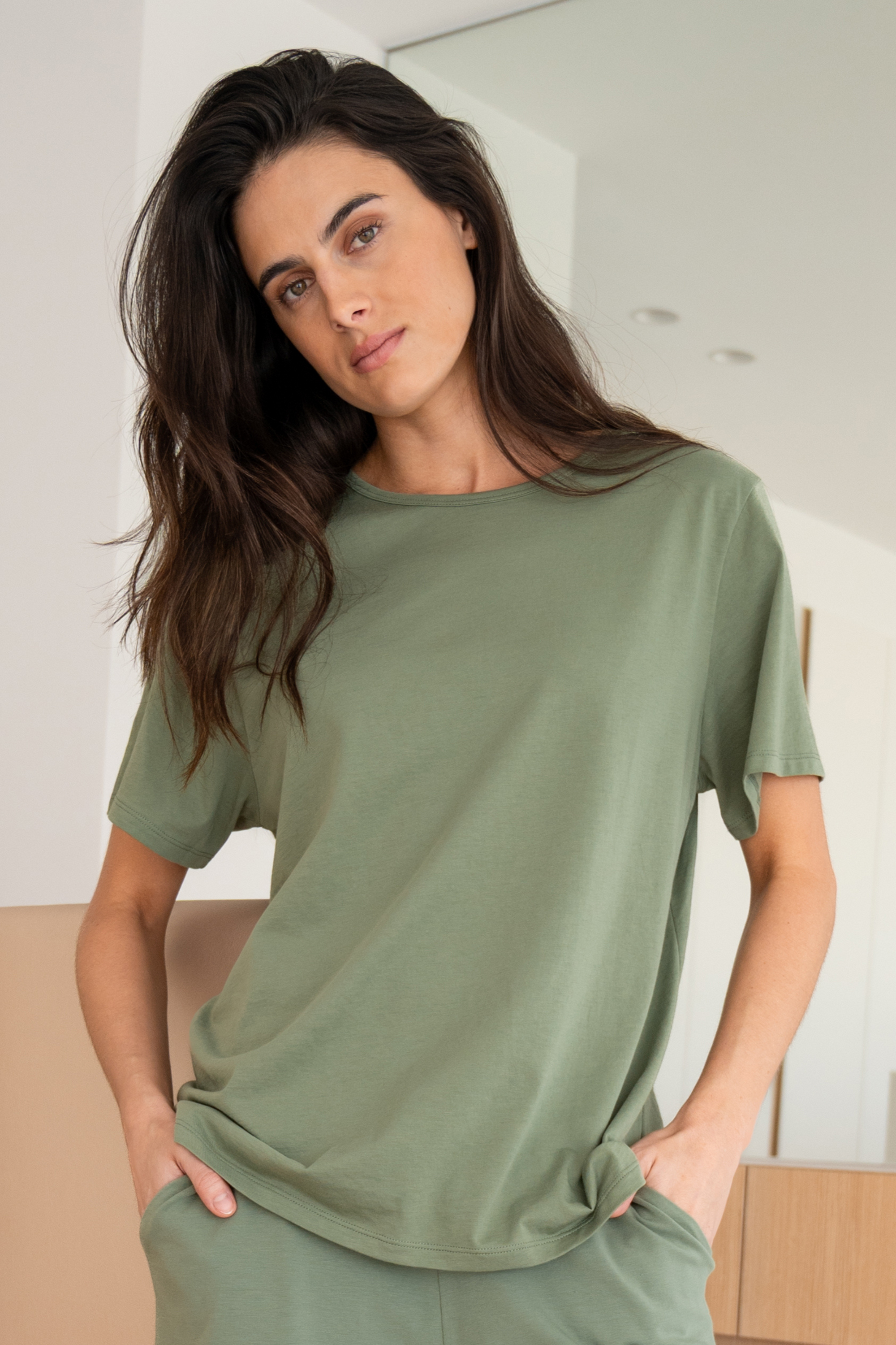 Staple tee PJ set